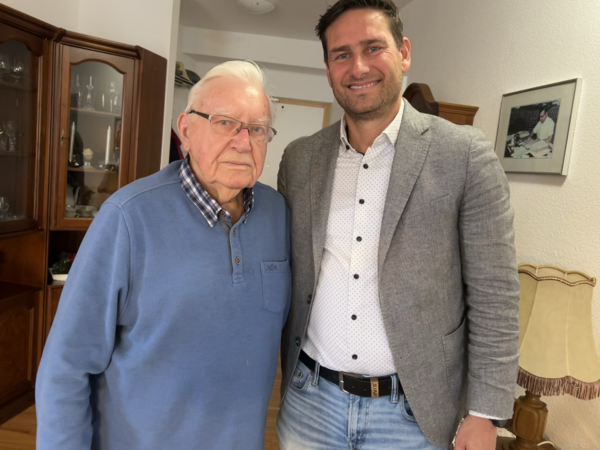 Bild vergr&ouml;&szlig;ern: 95. Geburtstag Ehrenfried Kling