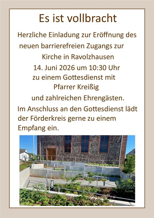 Bild vergr&ouml;&szlig;ern: Flyer Zugang Kirche